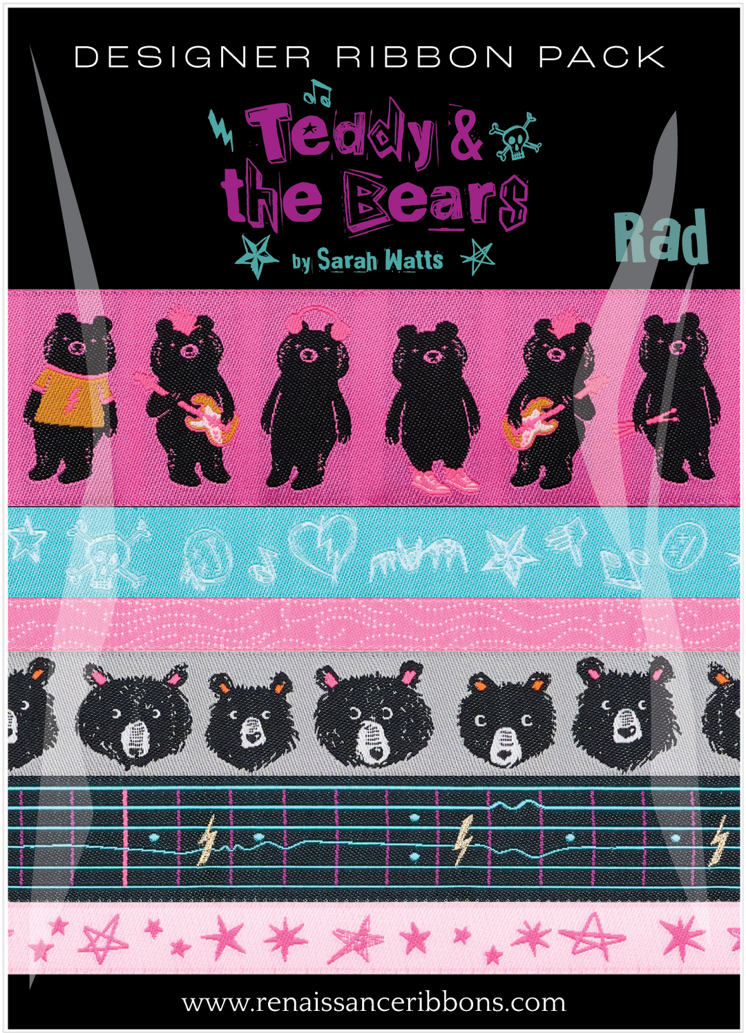 Ribbon | Teddy and the Bears RAD Designer Pack | Sarah Watts  | Ruby Star Society