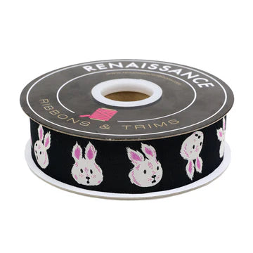 Ribbon | Hello Alice | Rushing Rabbit | 1-1/2" width | by Sarah Watts