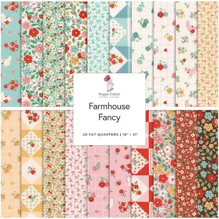 Poppie Cotton | Fat Quarter Bundle (20) | Farmhouse Fancy