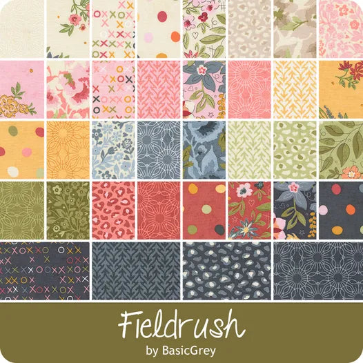 Moda | Basic Grey | Fieldrush | 16PC Fat Quarter Bundle