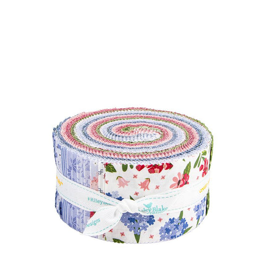Riley Blake | Foxglove 2.5 Inch Rolie Polie, 40 Pcs. | RP-18080-40