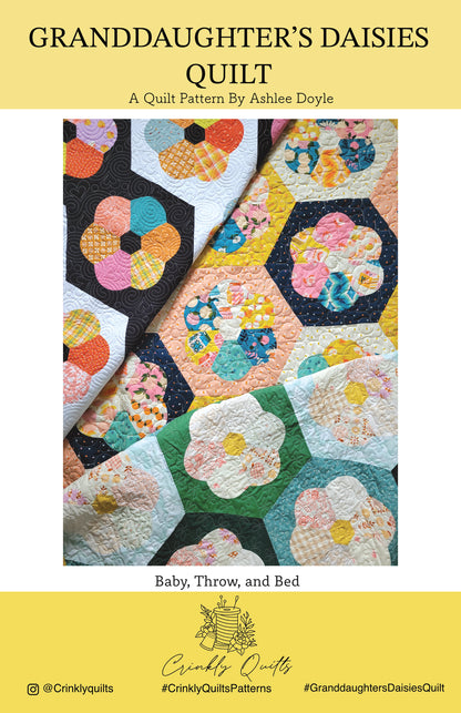 Pattern | Granddaughter's Daisy Quilt by Ashlee Doyle