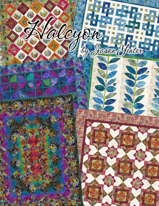 In The Beginning Fabrics | Jason Yenter | Halcyon Quilts | Contains 6 Quilt Patterns