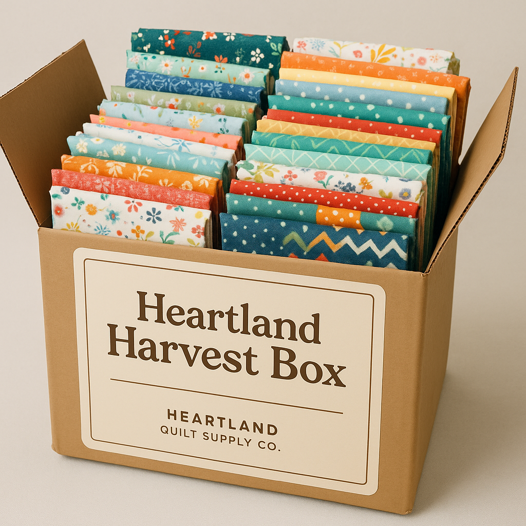 The Heartland Harvest Box - 20 Yards (or More!) of Quilting Cotton