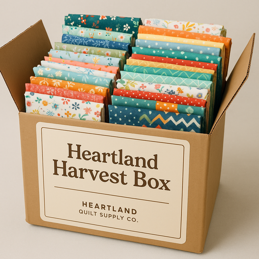 The Heartland Harvest Box - 20 Yards (or More!) of Quilting Cotton