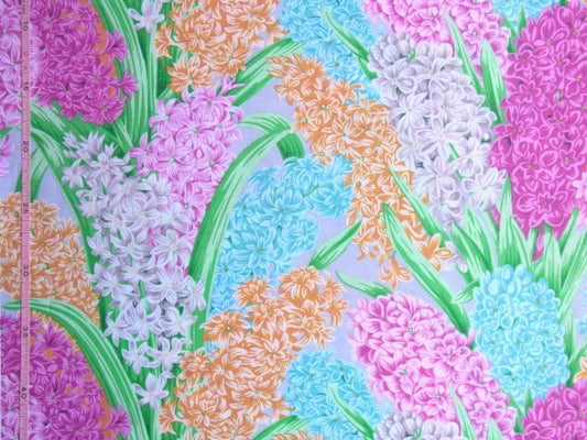 Free Spirit | Philip Jacobs | Kaffe Fassett Collective | Hyacinthus | Grey