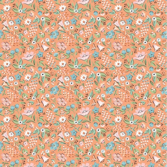 Poppie Cotton | Garden Party | Freshly Picked Orange