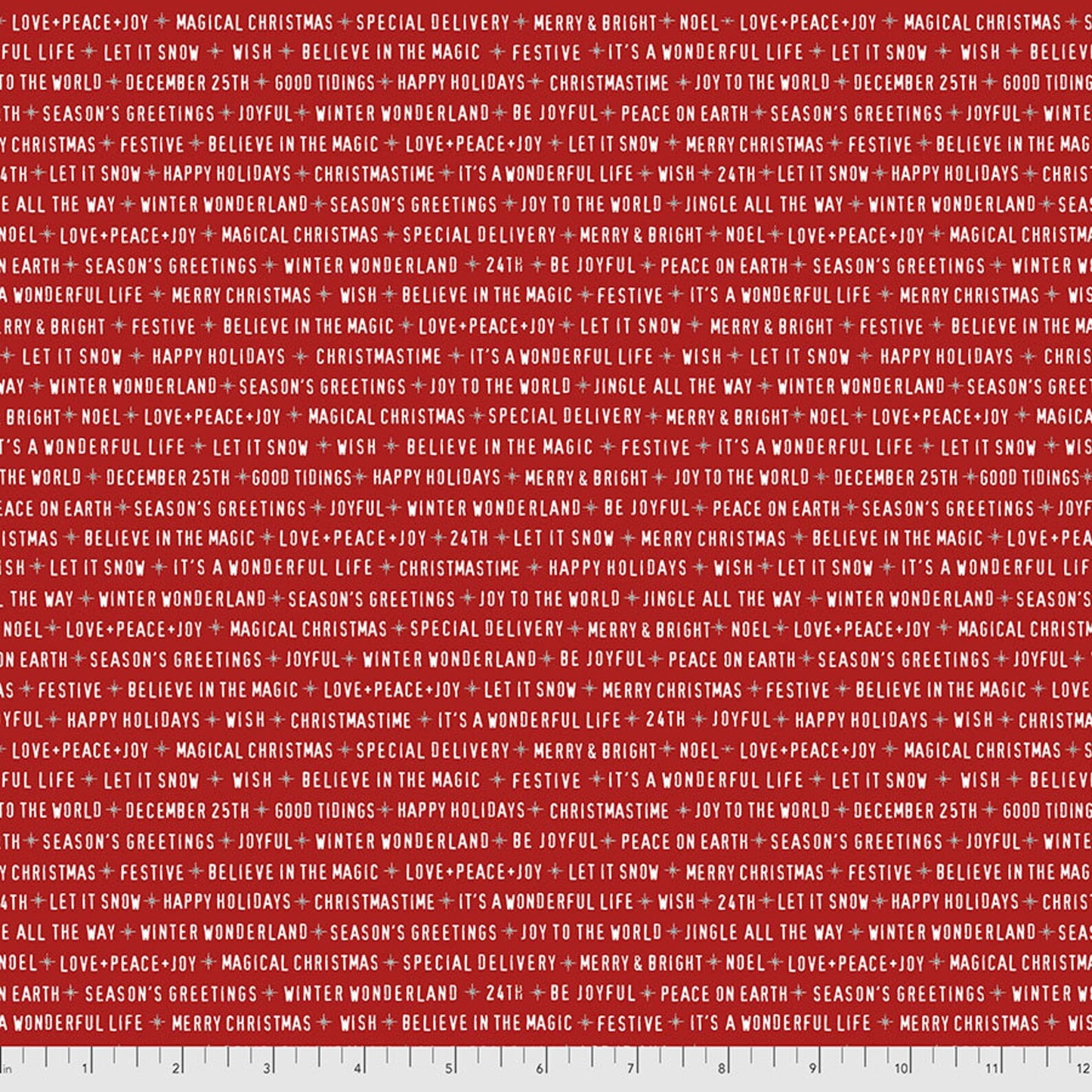 FreeSpirit | Tim Holz | Ecclectic Elements | Christmastime | Festive Text Red