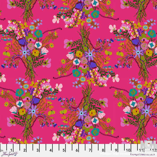 Free Spirit Carolyn Gavin Harmony Bundles of Joy - Magenta