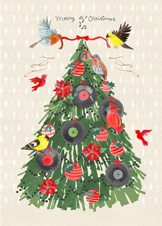 Paintbrush Studios | Christmas Birds Panel by Amarilys Henderson