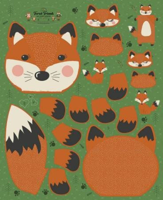 Riley Blake | Forest Friends Woodland Panel