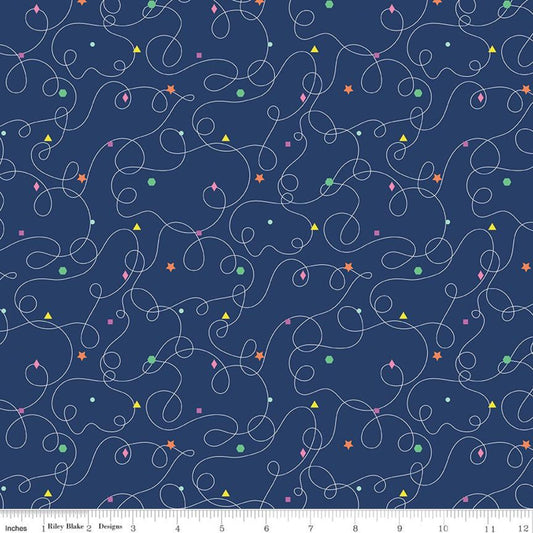 Riley Blake Effervescence Navy