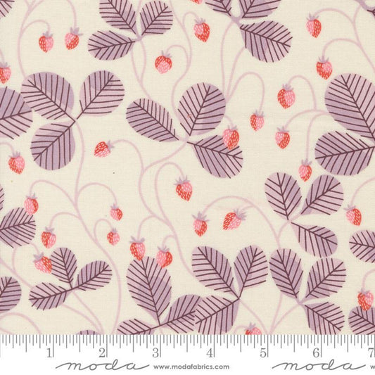 Moda | Love Letter | Lizzy House | Virginia Strawberries | Eggshell