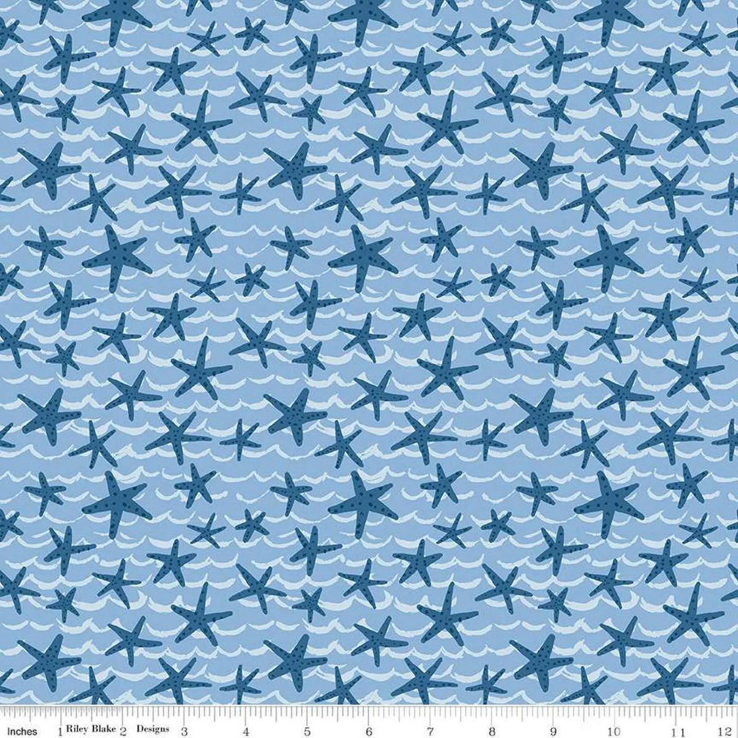 Riley Blake | Ocean Oasis | Aqua | C15993