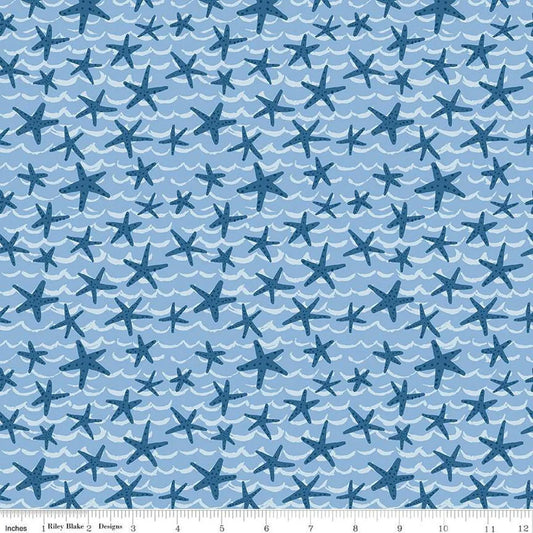 Riley Blake | Ocean Oasis | Aqua | C15993