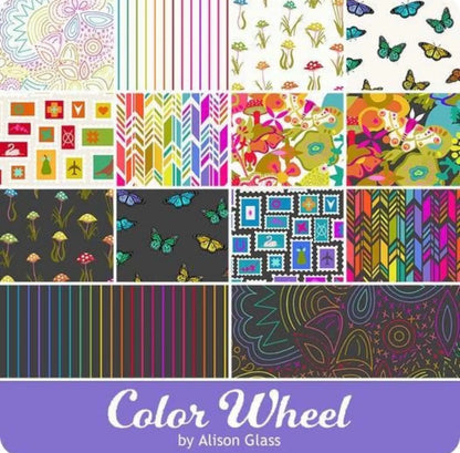 Andover | Color Wheel | Alison Glass | Charm Pack (42 - 5" squares)