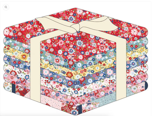 Poppie Cotton | Hooray | Fat Quarter Bundle (7)