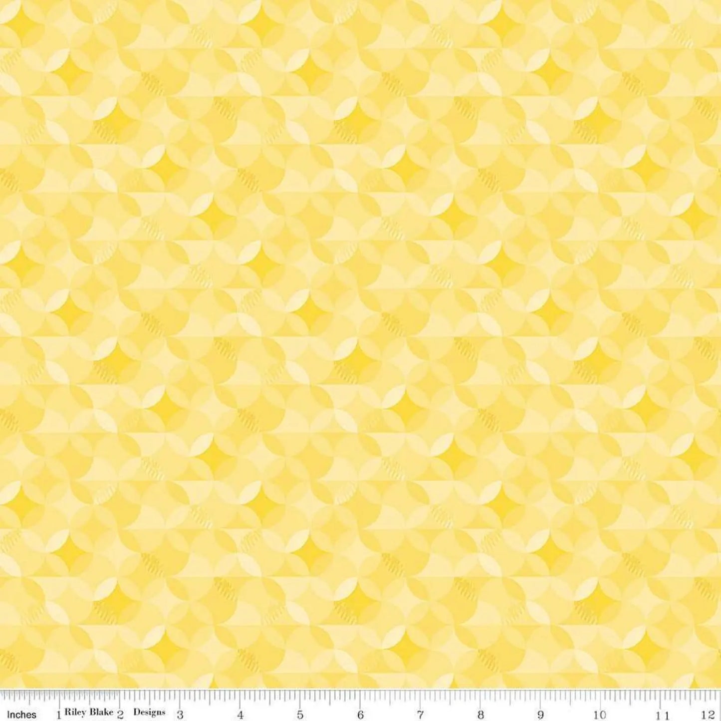 Riley Blake | New Box of Crayons | Kaleidoscope | Yellow