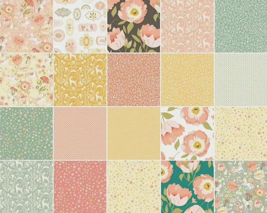 Poppie Cotton | Unicorn Dreams | Charm Pack