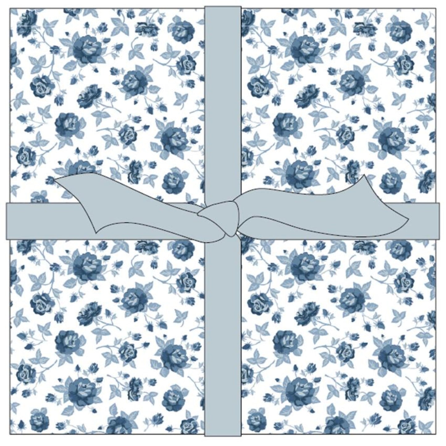 Poppie Cotton | Lakeland Blues | Charm Pack