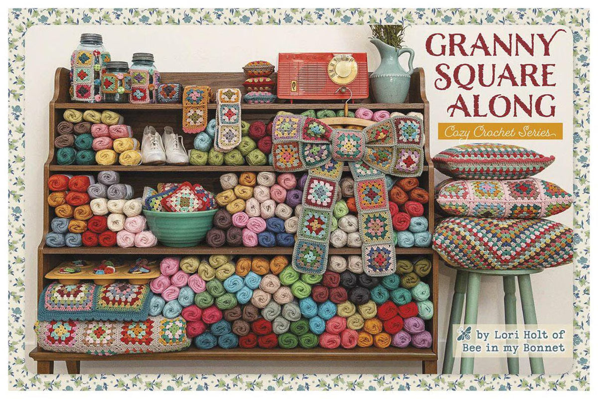 Riley Blake Designs | It's Sew Emma | Granny Square Along Crochet Book | P051-ISE-964