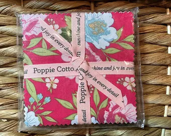 Poppie Cotton | Stolen Moments | Charm Pack