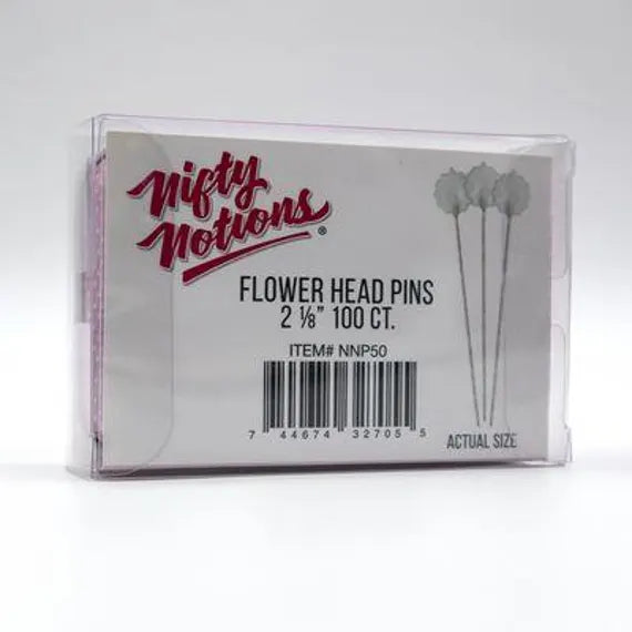 Nifty Notions | Flower Head Pins
