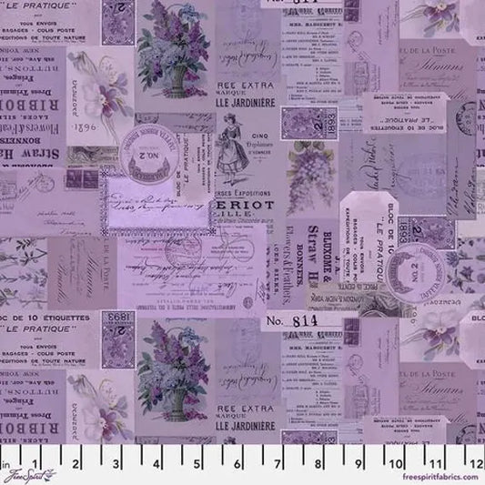 Free Spirit | Tim Holtz | Palette Purple | Ephemera