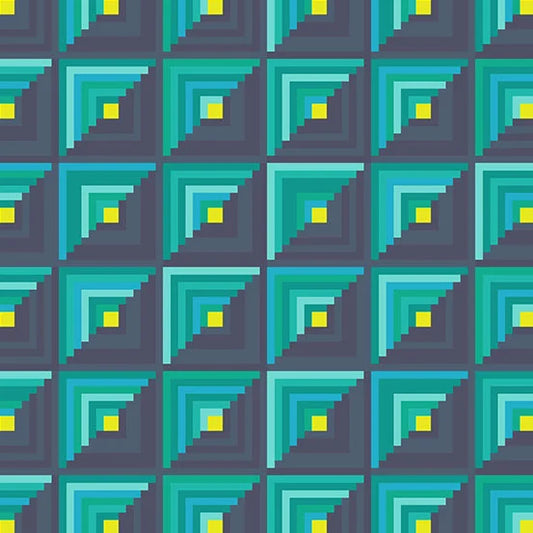 Andover | Handiwork | Alison Glass | Patchwork | Navy