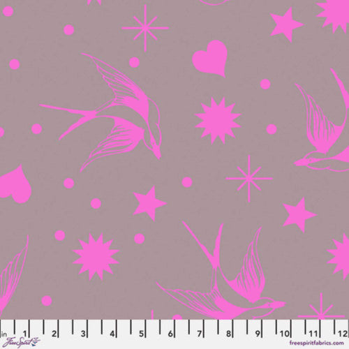 Free Spirit | Tula Pink | Neon True Colors | Neon Fairy Flakes | Mystic
