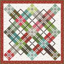 Anka's Treasures | Gone Plaid Quilt Pattern