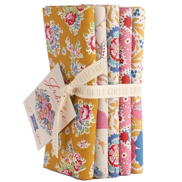 Fat Quarter Bundle (5) | Tilda | Jubilee | Spring