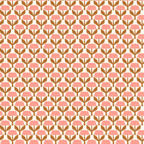 Cotton + Steel | Fox & Flutter | Dewdrop - Pretty In Pink | LV1003-PP1
