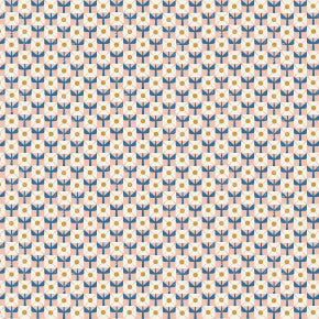 Cotton + Steel | Fox & Flutter | Crossflower - Northern Air | LV1004-RT2