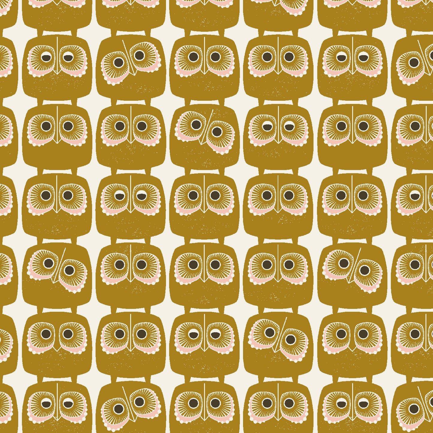 Cotton + Steel | Loes van Oosten | Sweet Floral Scent | Nosey Owl | LV801-UM3