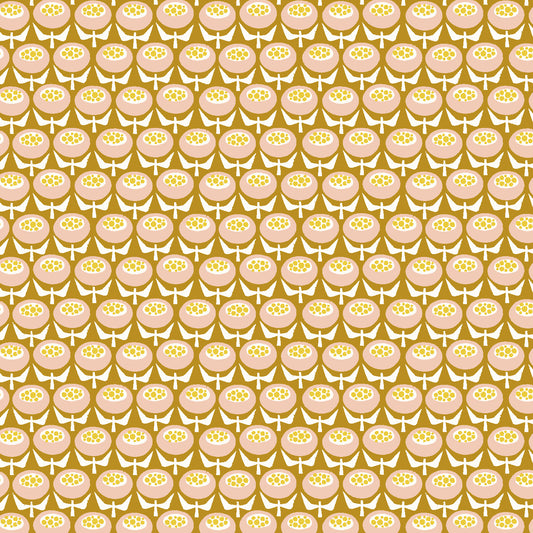 Cotton + Steel | Loes van Oosten | Sweet Floral Scent | Buttercup | LV804-YE3