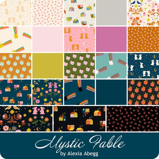 Ruby Star | Alexia Macelle Abegg | Mystic Fable | Fat Quarter Bundle (23PC)