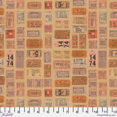 FreeSpirit | Tim Holtz | Palette Orange | Orange Tickets | Orange