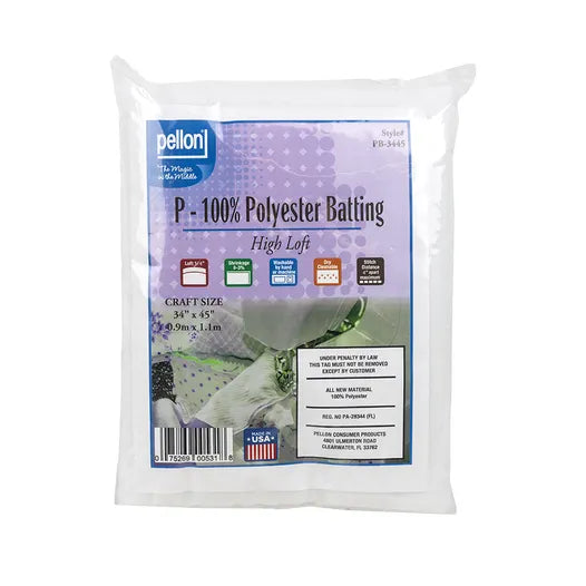 Pellon | P- 100% Polyester Batting