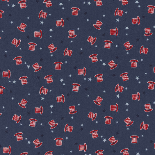 Riley Blake | Stars and Stripes Forever | Hat | Blue