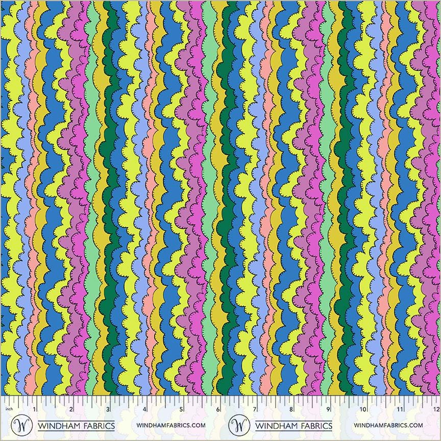 Windham Fabrics | Sally Kelly | Sunshine | Aurora | Multi