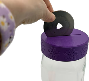 Purple Hobbies | Blade CAPture | Fits wide mouth canning jars