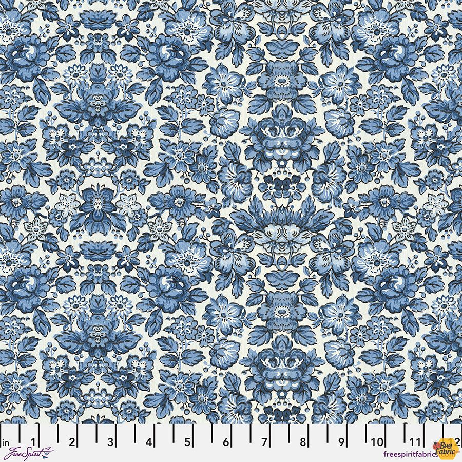 FreeSpirit | Tim Holtz | Palette Indigo | Indigo Wallpaper | Indigo