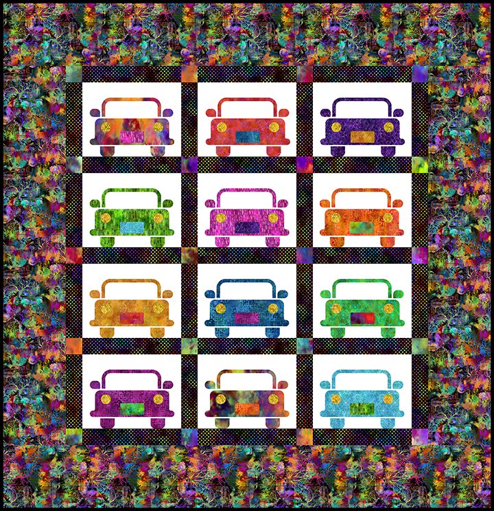 In The Beginning Fabrics | Jason Yenter | Urban Jungle Quilts | Contains 5 Quilt Patterns