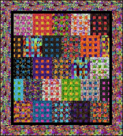 In The Beginning Fabrics | Jason Yenter | Urban Jungle Quilts | Contains 5 Quilt Patterns