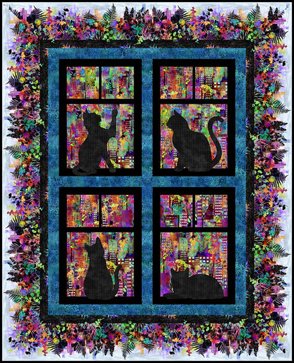 In The Beginning Fabrics | Jason Yenter | Urban Jungle Quilts | Contains 5 Quilt Patterns