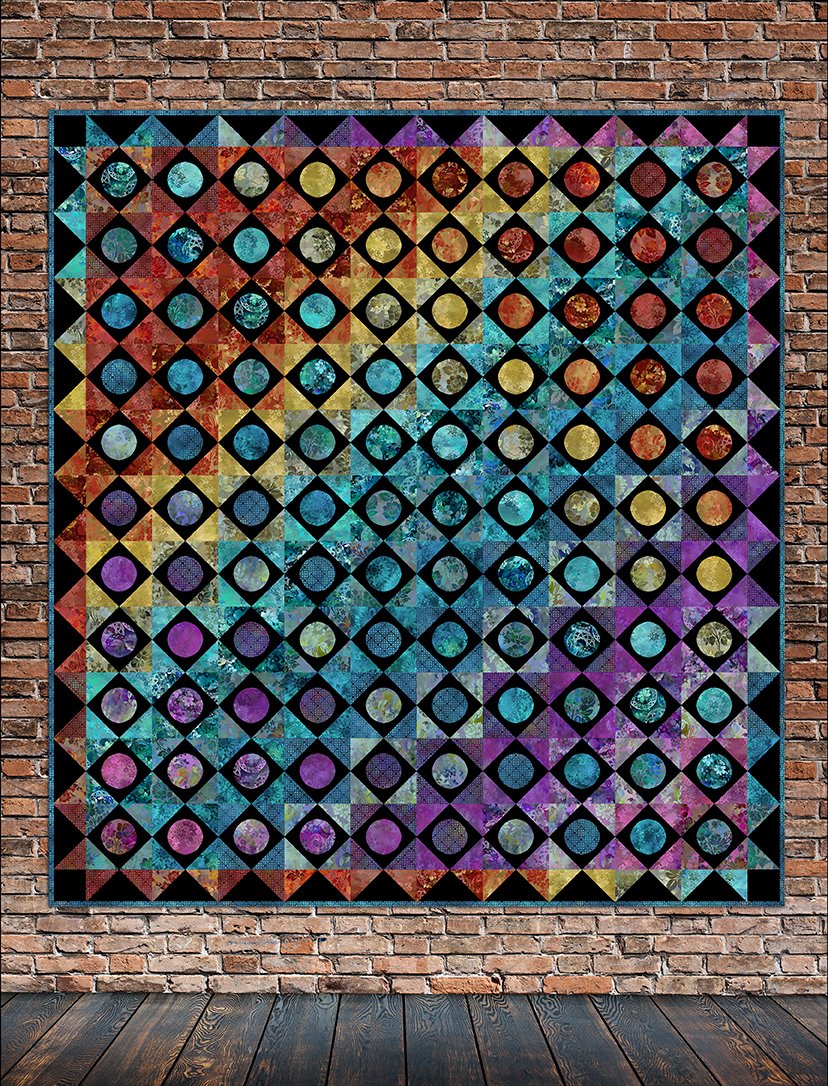 In The Beginning Fabrics | Jason Yenter | Mystical Quilts | Contains 7 Quilt Patterns