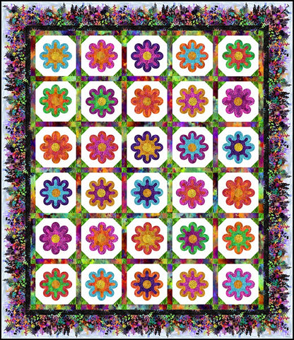 In The Beginning Fabrics | Jason Yenter | Urban Jungle Quilts | Contains 5 Quilt Patterns