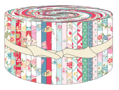 Poppie Cotton | Rosy Cheeks | Forty-Two 2.5" Strips