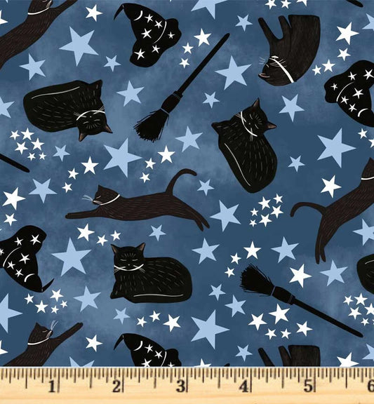 P&B | Practical Magic | Cat Toss Hat | Blue